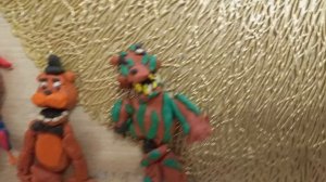 слепил Фредди из фнафа 1 ремейк