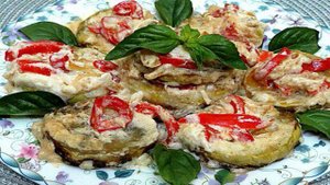 Кабачки в сметанном соусе