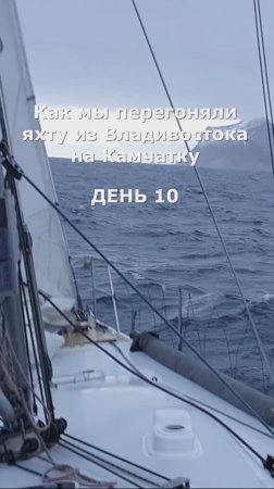 Как мы перегоняли яхту из Владивостока на Камчатку. День 10