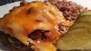 Отбивные из свинины запеченные с грибами и сыром