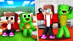 Как маленькие Майки и Джей Джей стали СИЛЬНЕЙШИМИ— Мультик с Персонажами Майнкрафт