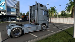 Euro Truck Simulator 2. Обновленный звук SFX_EVR_MERCEDES_BENZ_ACTROS... на руле MOZA R5