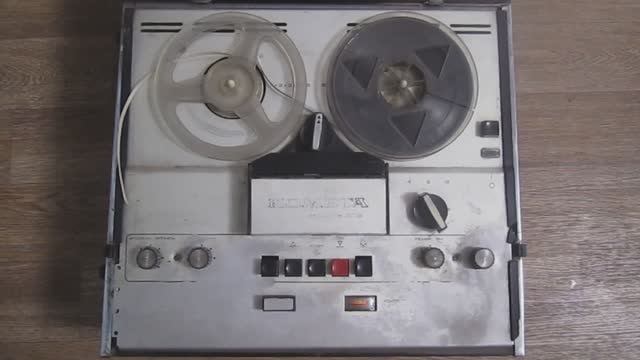 Магнитофон Комета 209, прафилактика ЛПМ. смотреть онлайн