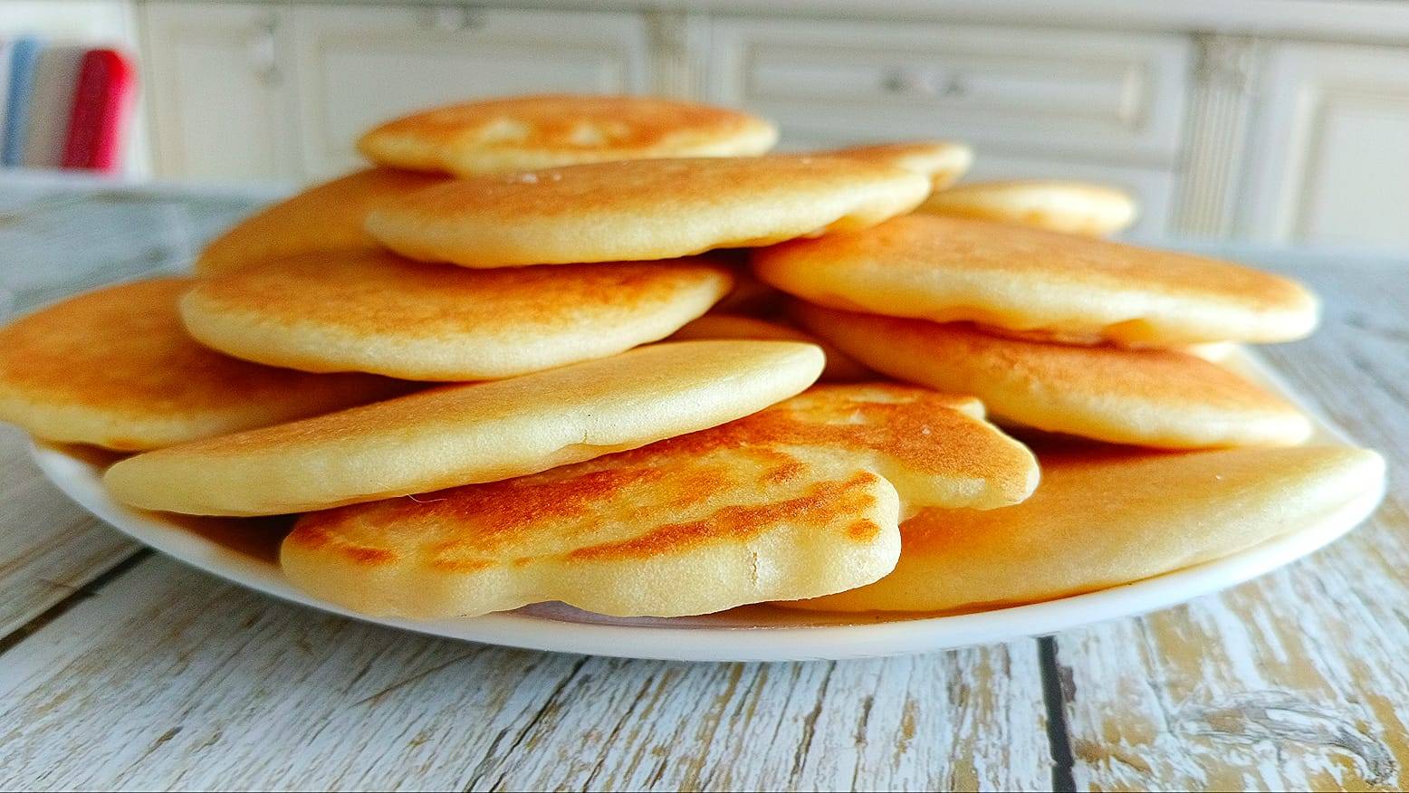 Блинчики без глютена из рисовой муки! Рецепт ПП панкейков.