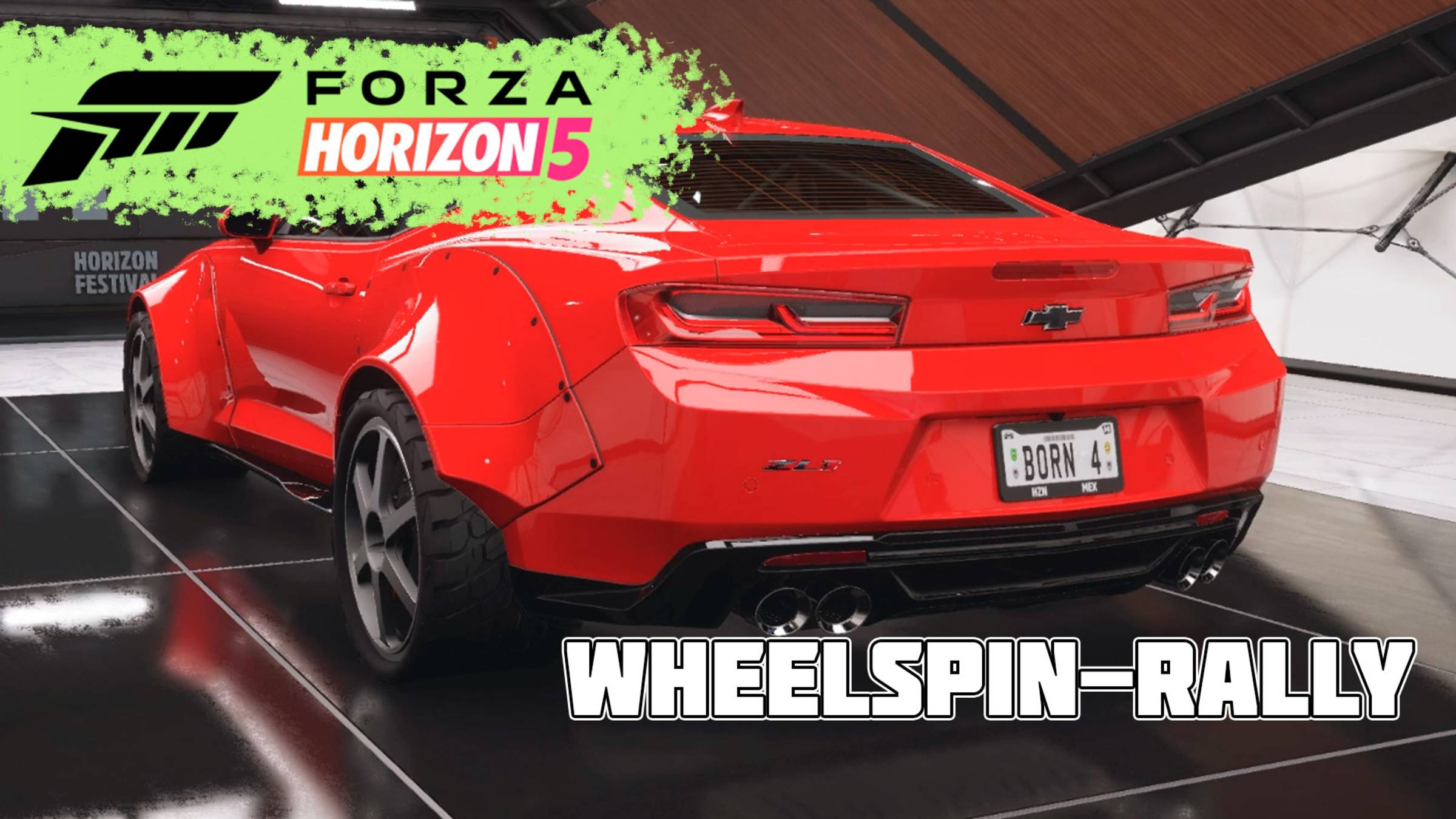 Forza Horizon 5: Вид Сзади vs Вид из Салона — Плюс WHEELSPIN-Ралли на Chevrolet Camaro!