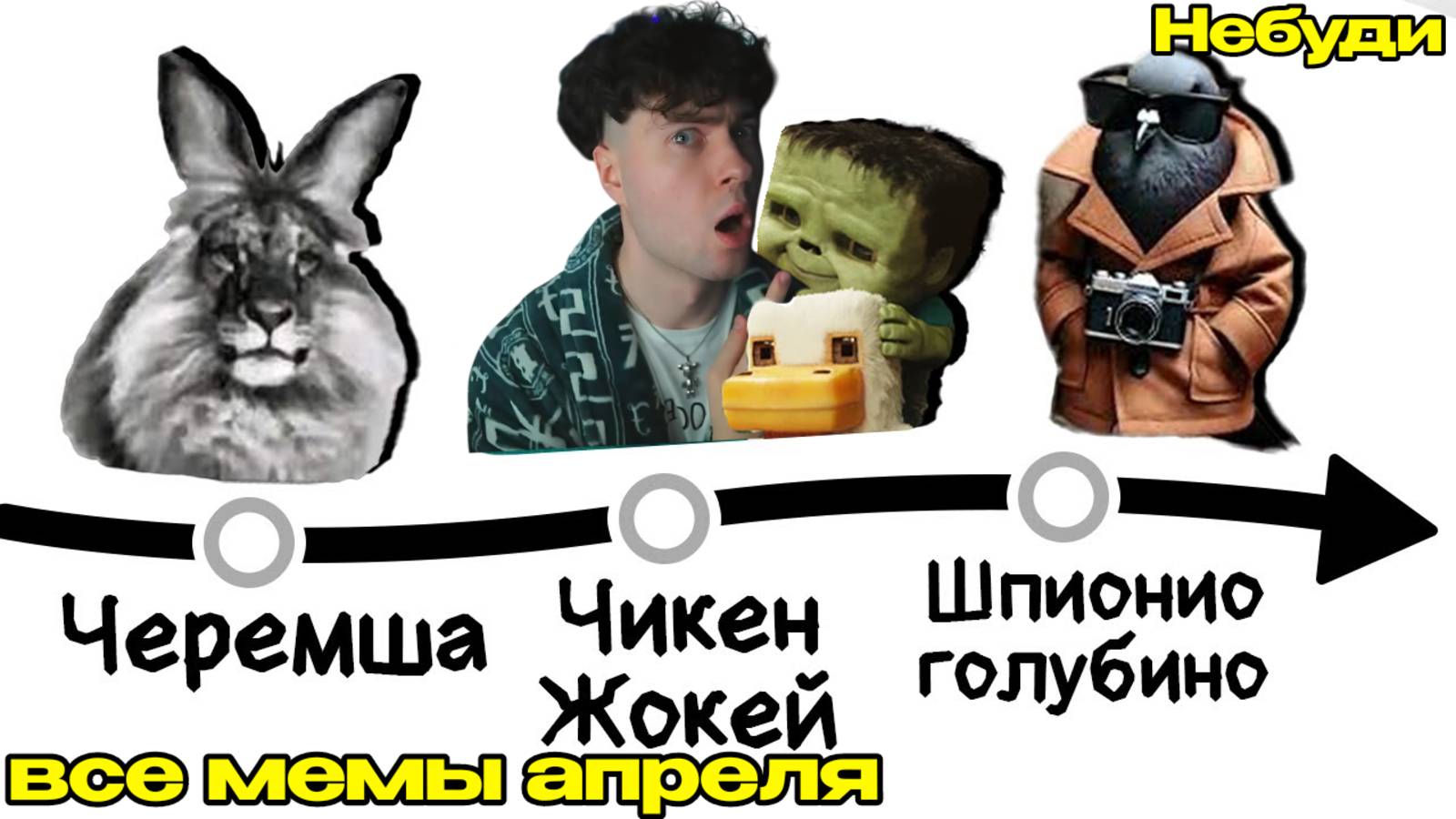 ВСЕ МЕМЫ АПРЕЛЯ НЕБУДИ РЕАКЦИЯ ОТКУДА МЕМ