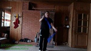 Разминка с пои-булавами в деревне (2)