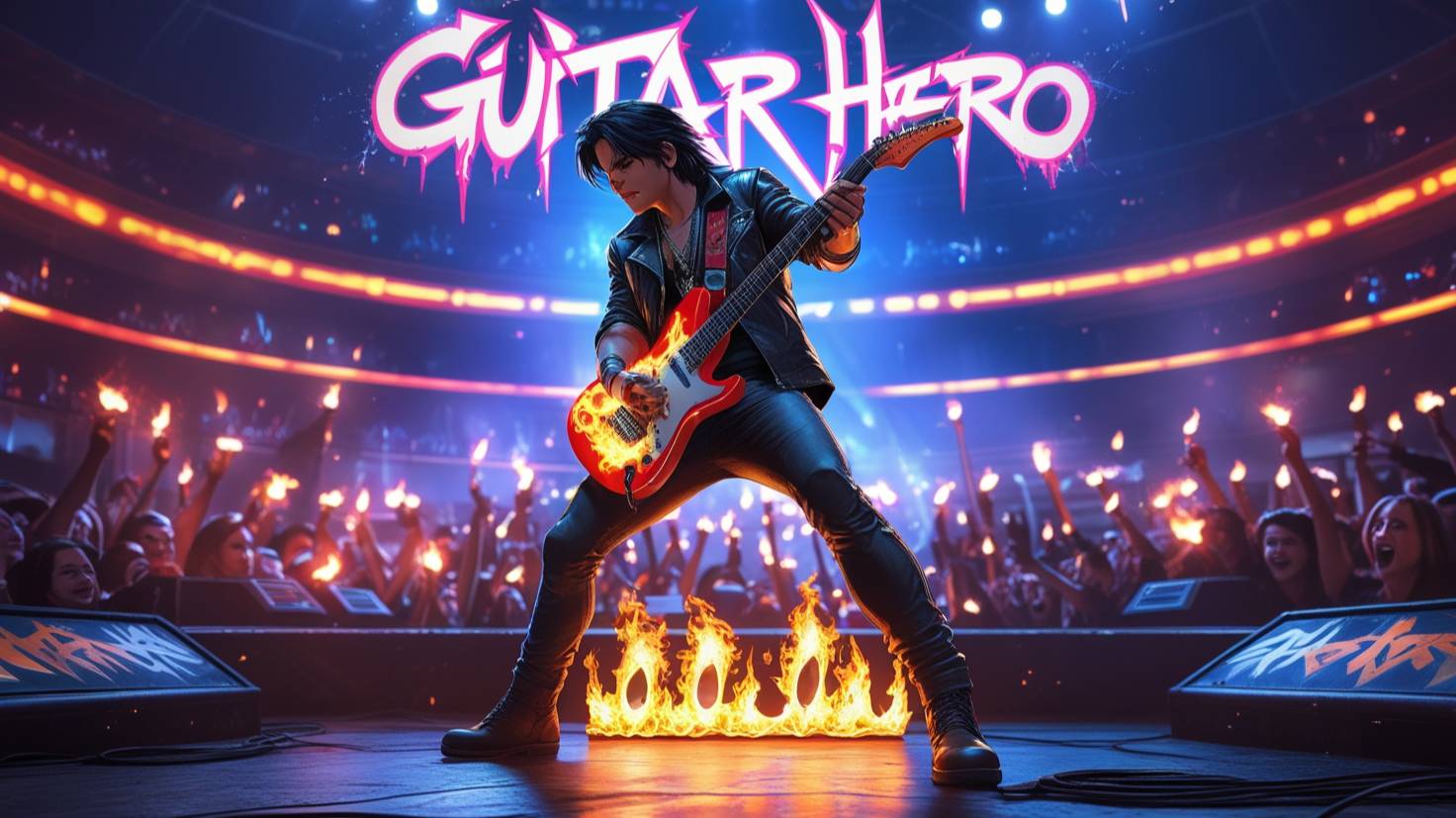 🔥Guitar Hero: Стань легендой рока!🔥