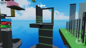 выполняю задания в тренировка прыжка по стене