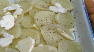 Слоенный картофельный гарнир