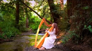 Healing_Waters：_1_Hour_of_Harp_Music_Calming_Loop_｜_Sarah_Bhalla
