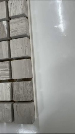 Мраморная мозаика Вайт Вуден