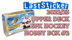 Бокс-брейк Хобби бокса по коллекции 2022/23 Upper Deck Spx Hockey #2