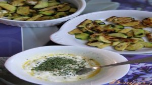 Крамбль из цукини с травами