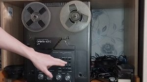 Мой новый катушечный магнитофон Орбита 107 Стерео.