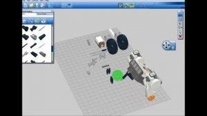 Тренировочный робот в LDD