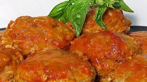 Тефтели в томате с базиликом