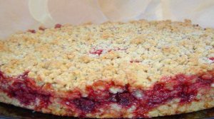 Пирог с клубникой