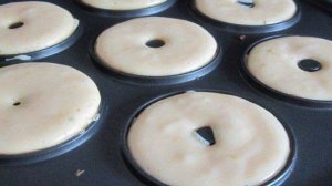 Лимонные пончики