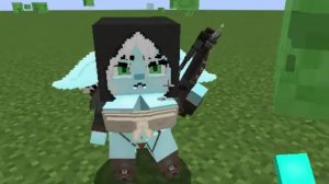 Мод добавляет Девушек гоблинов в Minecraft ( monster girl )