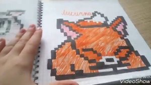 Мои рисунки по клеточкам