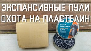 Экспансивные пули для пневматики 4.5 ОХОТА НА ПЛАСТЕЛИН #мр512 #пулькидляпневматики