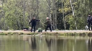 Утренние поимки на водоеме