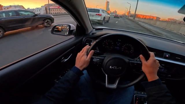 2021 Kia Rio X | Киа Рио X Хэтчбек 1.4 автомат 100 л.с. | Тест драйв от первого лица | Обзор