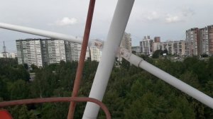 г. Екатеринбург, Россия. Колесо обозрения Парк «Таганская Слобода». Июль 2024 г.