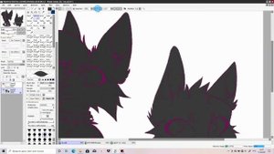 Тихий спидпеинт/ рисую котиков / speedpaint