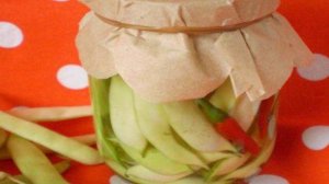 Стручковая фасоль консервированная