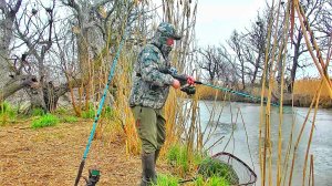 ЭТО МЕСТО УДИВИЛО МЕНЯ, ТАКОЕ ВОЗМОЖНО! РЫБА ушла, но я НАШЕЛ! Рыбалка в диких местах.