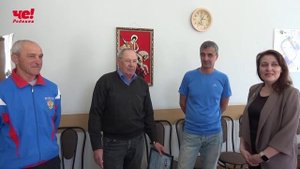 Награждение Сергея Марова