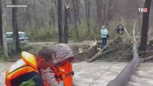 Сильные ливни размыли дороги в Приморье / События на ТВЦ