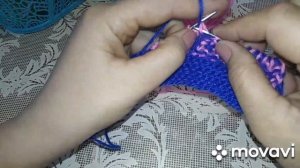 86. МК .# "РОЗОВЫЙ ВЕЧЕР" # ТАПОЧКИ-СЛЕДОЧКИ НА ДВУХ СПИЦАХ БЕЗ ШВОВ #