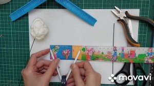 Орхидея из изолона, настенный светильник