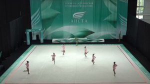 "Кристалс-Рубин", Всебелорусский открытый турнир по эстетической групповой гимнастике "АИСТА-2025"