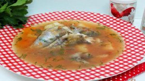 Суп с бычками