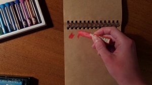 Небольшой обзор-сравнение масляной пастели "Гамма" и Mungyo