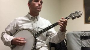 Bach Cello Suite 1 Mvt 1 on Tenor Banjo