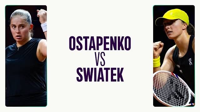 19.04.2025. Елена Остапенко - Ига Швёнтек. WTA 500 Stuttgart. Jeļena Ostapenko - Iga Świątek