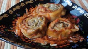 Мясные улитки с картофелем