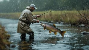 РЫБА тащит в коряги