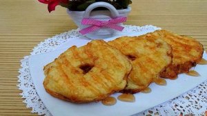 Яблочные оладьи