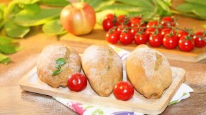 Хлебные булочки с добавлением ржаной муки