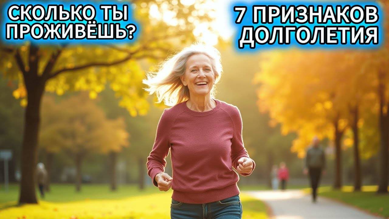 ДОЛГОЛЕТИЕ после 70: 7 ФАКТОВ, Которые НЕЛЬЗЯ Игнорировать!