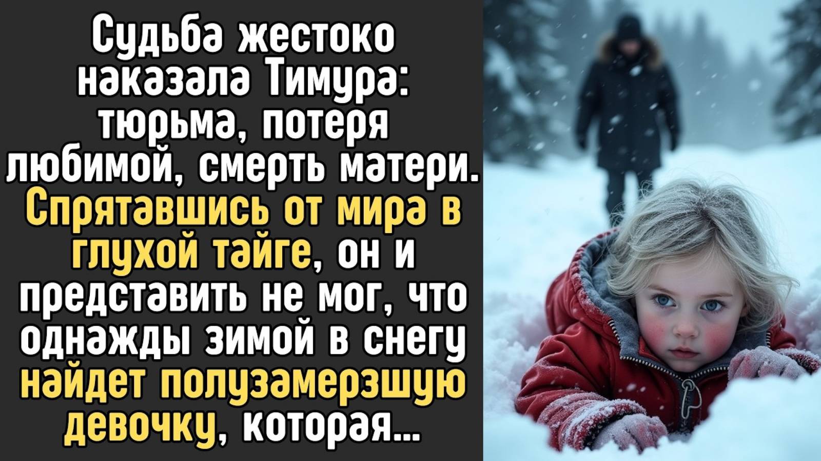 Истории из жизни. Спрятавшись от мира в глухой тайге Жизненные истории, Аудио рассказы слушать