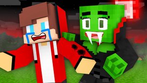 Майки стал вампиром и укусил Джей Джея — Мультик с Персонажами Майнкрафт