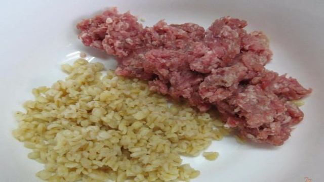 Котлеты с булгуром и сыром