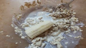 Овсяное печенье с бананом